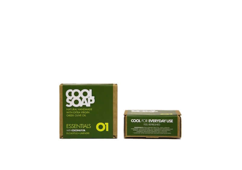 Essentials Olive Oil Soap Bar 01 with Eucalyptus & Lavender