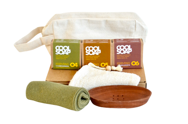 Gift Box with Soaps GB98 for Semi Dry Skin