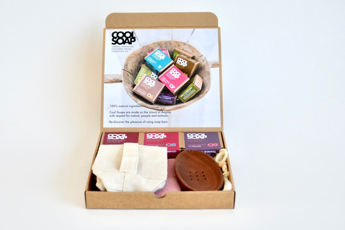 Gift Box with Soaps GB98 for Semi Oily Skin